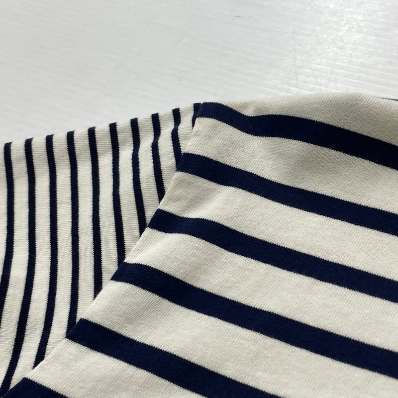 【中古品】【メンズ】 MASU エムエーエスユー MARINE PULLOVER SHIRT M25K6CS005 マリーン プルオーバー シャツ 長袖 トップス 140-261001-sa-13-teih サイズ：48 カラー：ボーダー 万代Net店