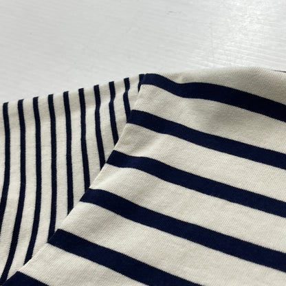 【中古品】【メンズ】 MASU エムエーエスユー MARINE PULLOVER SHIRT M25K6CS005 マリーン プルオーバー シャツ 長袖 トップス 140-261001-sa-13-teih サイズ：48 カラー：ボーダー 万代Net店
