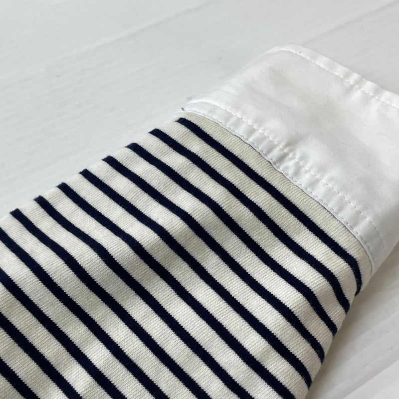 【中古品】【メンズ】 MASU エムエーエスユー MARINE PULLOVER SHIRT M25K6CS005 マリーン プルオーバー シャツ 長袖 トップス 140-261001-sa-13-teih サイズ：48 カラー：ボーダー 万代Net店