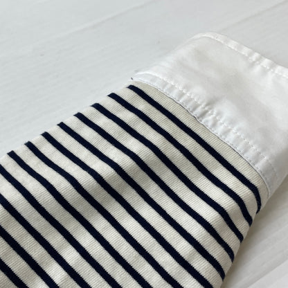 【中古品】【メンズ】 MASU エムエーエスユー MARINE PULLOVER SHIRT M25K6CS005 マリーン プルオーバー シャツ 長袖 トップス 140-261001-sa-13-teih サイズ：48 カラー：ボーダー 万代Net店