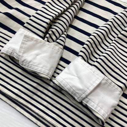 【中古品】【メンズ】 MASU エムエーエスユー MARINE PULLOVER SHIRT M25K6CS005 マリーン プルオーバー シャツ 長袖 トップス 140-261001-sa-13-teih サイズ：48 カラー：ボーダー 万代Net店
