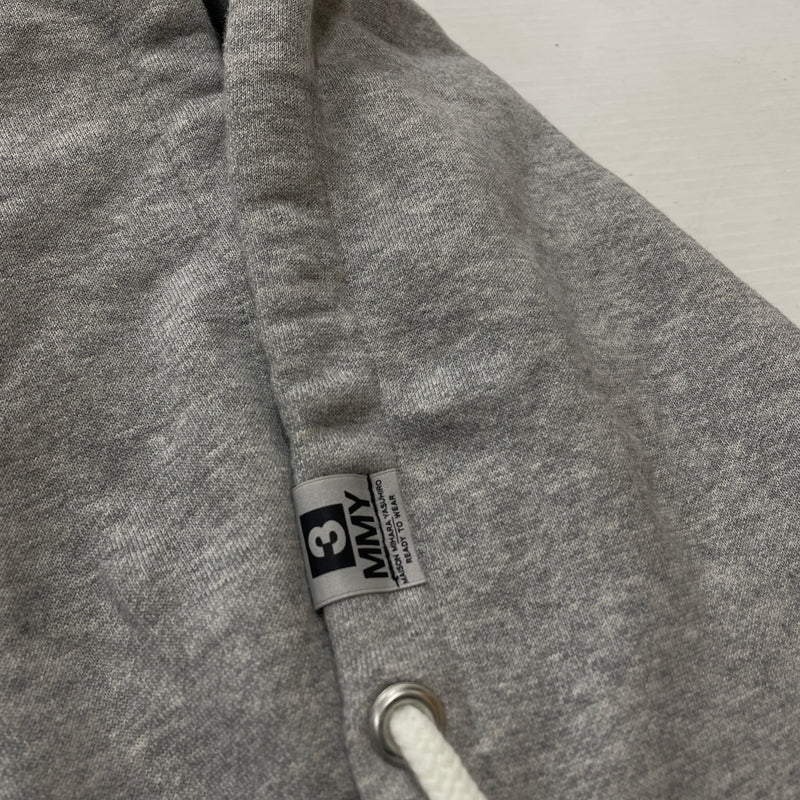 【中古品】【メンズ】 MIHARA YASUHIRO ミハラヤスヒロ T-SHIRT DOCKING HOODIE A05HD551 Tシャツ ドッキング フーディ プルーオーバーパーカー 140-261001-sa-16-teih サイズ：48 カラー：グレー 万代Net店