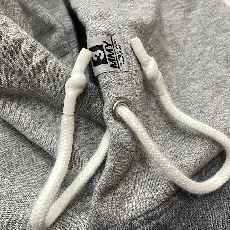 【中古品】【メンズ】 MIHARA YASUHIRO ミハラヤスヒロ T-SHIRT DOCKING HOODIE A05HD551 Tシャツ ドッキング フーディ プルーオーバーパーカー 140-261001-sa-16-teih サイズ：48 カラー：グレー 万代Net店