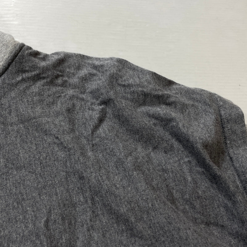 【中古品】【メンズ】 MIHARA YASUHIRO ミハラヤスヒロ T-SHIRT DOCKING HOODIE A05HD551 Tシャツ ドッキング フーディ プルーオーバーパーカー 140-261001-sa-16-teih サイズ：48 カラー：グレー 万代Net店