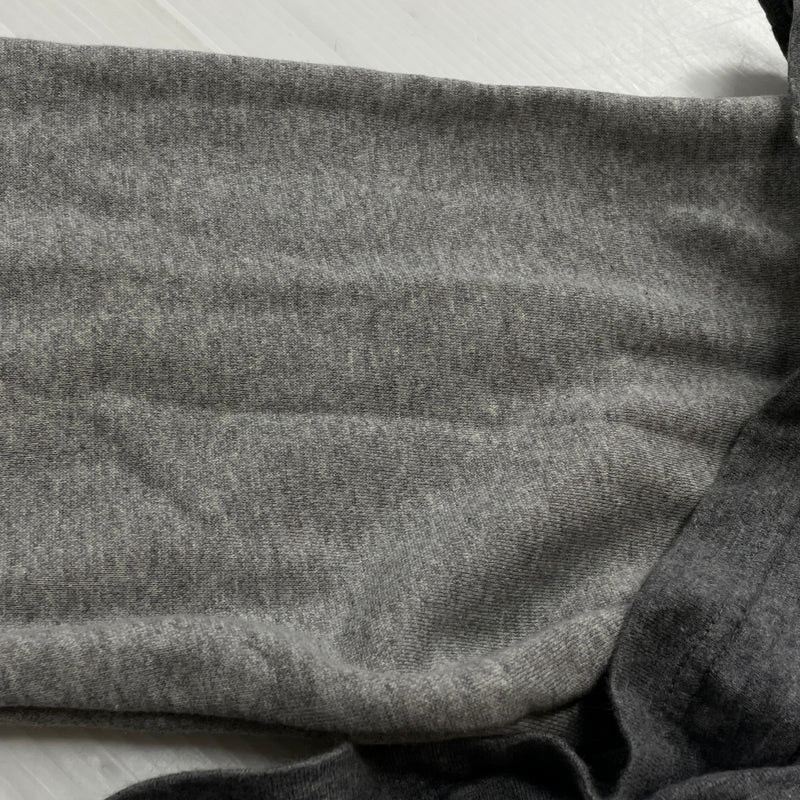 【中古品】【メンズ】 MIHARA YASUHIRO ミハラヤスヒロ T-SHIRT DOCKING HOODIE A05HD551 Tシャツ ドッキング フーディ プルーオーバーパーカー 140-261001-sa-16-teih サイズ：48 カラー：グレー 万代Net店