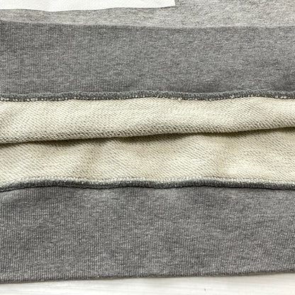 【中古品】【メンズ】 MIHARA YASUHIRO ミハラヤスヒロ T-SHIRT DOCKING HOODIE A05HD551 Tシャツ ドッキング フーディ プルーオーバーパーカー 140-261001-sa-16-teih サイズ：48 カラー：グレー 万代Net店