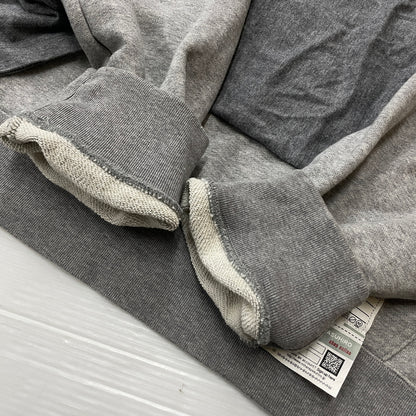 【中古品】【メンズ】 MIHARA YASUHIRO ミハラヤスヒロ T-SHIRT DOCKING HOODIE A05HD551 Tシャツ ドッキング フーディ プルーオーバーパーカー 140-261001-sa-16-teih サイズ：48 カラー：グレー 万代Net店