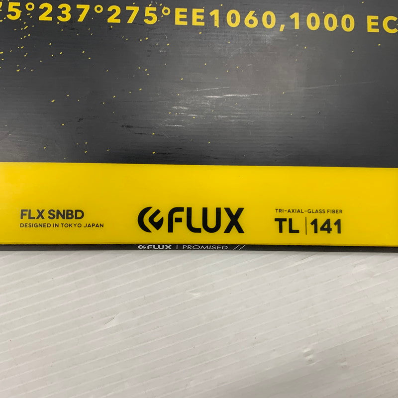 【中古品】【メンズ/レディース】 FLUX フラックス TRI-AXIAL-GLASS FIBER TL 141 SNOWBOARD スノーボード ウィンタースポーツ 141 117-261005-ko-02-teih カラー：ブラック 万代Net店
