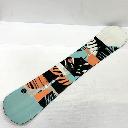 【中古品】【メンズ/レディース】 BURTON バートン HIDE AWAY SNOWBOARD ハイド アウェイ スノーボード ウィンタースポーツ 148 117-261005-ko-07-teih カラー：マルチ 万代Net店