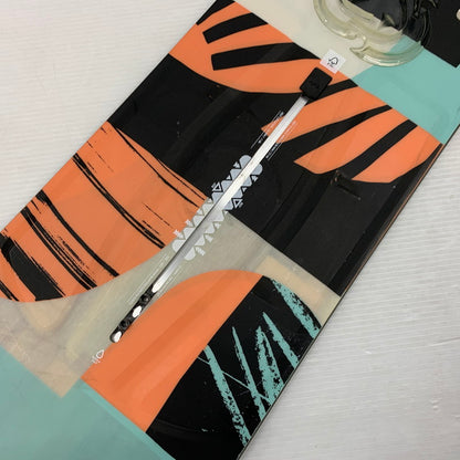 【中古品】【メンズ/レディース】 BURTON バートン HIDE AWAY SNOWBOARD ハイド アウェイ スノーボード ウィンタースポーツ 148 117-261005-ko-07-teih カラー：マルチ 万代Net店