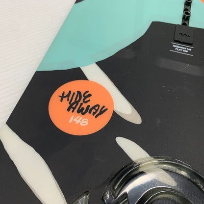 【中古品】【メンズ/レディース】 BURTON バートン HIDE AWAY SNOWBOARD ハイド アウェイ スノーボード ウィンタースポーツ 148 117-261005-ko-07-teih カラー：マルチ 万代Net店