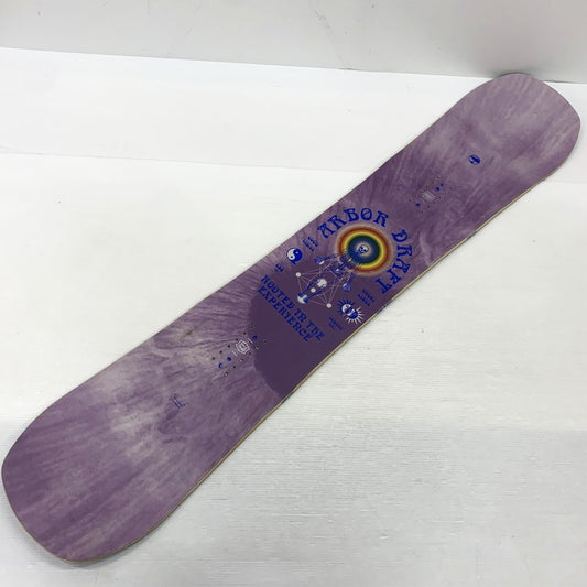 【中古品】【メンズ/レディース】 ARBOR アーバー DRAFT SNOWBOARD ドラフト スノーボード ウィンタースポーツ 153 117-261005-ko-08-teih カラー：パープル系 万代Net店