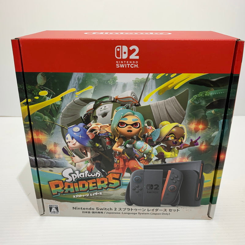 【未使用品】 Nintendo Switch 2 日本語・国内専用 スプラトゥーン レイダース セット ニンテンドースイッチ2 035-261010-ko-03-teih 万代Net店