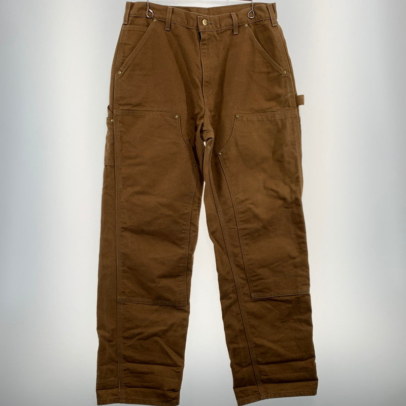【中古品】【メンズ】 Carhartt カーハート DOUBLE KNEE PAINTER PANTS B01-BRN ダブルニー ペインターパンツ ボトムス ワークパンツ 156-261002-ko-13-teih サイズ：34 カラー：ブラウン 万代Net店