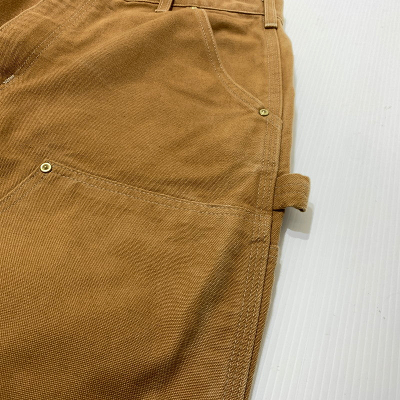 【中古品】【メンズ】 Carhartt カーハート DOUBLE KNEE PAINTER PANTS B01-BRN ダブルニー ペインターパンツ ボトムス ワークパンツ 156-261002-ko-13-teih サイズ：34 カラー：ブラウン 万代Net店
