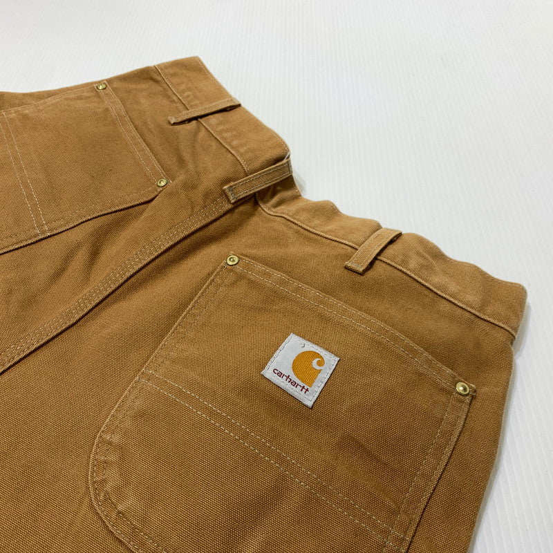 【中古品】【メンズ】 Carhartt カーハート DOUBLE KNEE PAINTER PANTS B01-BRN ダブルニー ペインターパンツ ボトムス ワークパンツ 156-261002-ko-13-teih サイズ：34 カラー：ブラウン 万代Net店