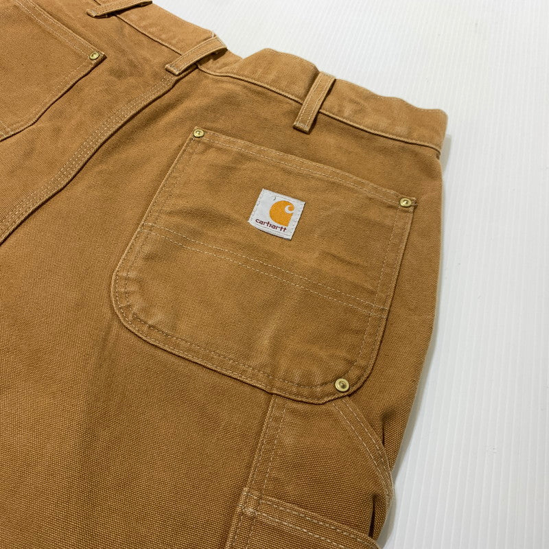 【中古品】【メンズ】 Carhartt カーハート DOUBLE KNEE PAINTER PANTS B01-BRN ダブルニー ペインターパンツ ボトムス ワークパンツ 156-261002-ko-13-teih サイズ：34 カラー：ブラウン 万代Net店