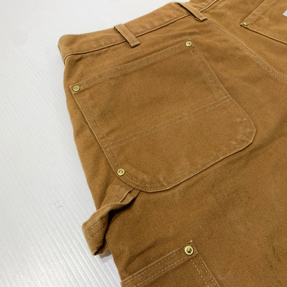 【中古品】【メンズ】 Carhartt カーハート DOUBLE KNEE PAINTER PANTS B01-BRN ダブルニー ペインターパンツ ボトムス ワークパンツ 156-261002-ko-13-teih サイズ：34 カラー：ブラウン 万代Net店
