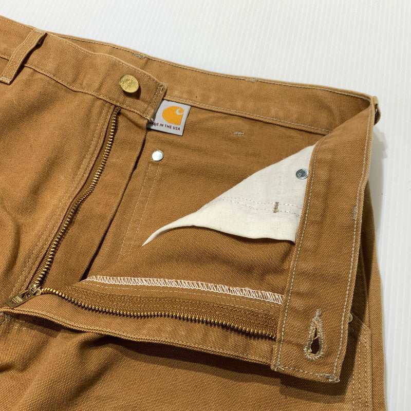 【中古品】【メンズ】 Carhartt カーハート DOUBLE KNEE PAINTER PANTS B01-BRN ダブルニー ペインターパンツ ボトムス ワークパンツ 156-261002-ko-13-teih サイズ：34 カラー：ブラウン 万代Net店
