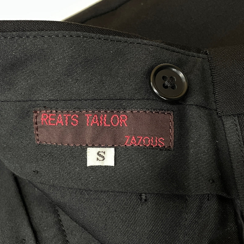 【中古品】【メンズ】 REATS TAILOR ZAZOUS リーツテイラーザズー SET UP SUIT セット アップ スーツ　 147-261004-sa-02-teih サイズ：S カラー：ブラック 万代Net店