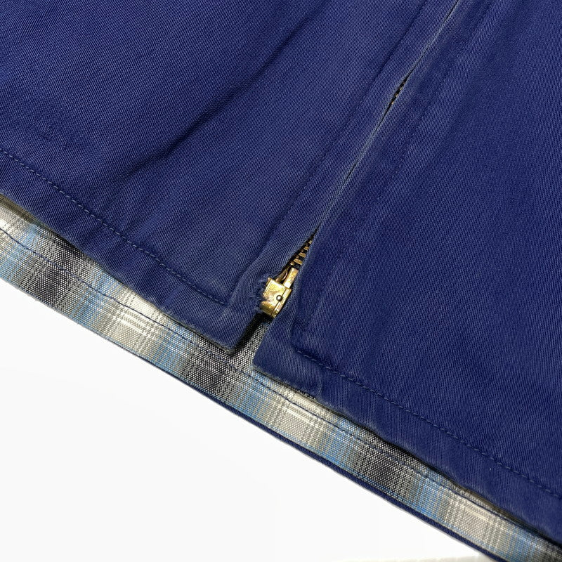 【中古品】【メンズ】 UNKNOWN TALON ZIP REVERSIBLE JACKET VINTGE タロンジップ リバーシブル ジャケット ライトアウター ヴィンテージ 145-261005-yo-01-teih サイズ：不明 カラー：チェック/ネイビー 万代Net店