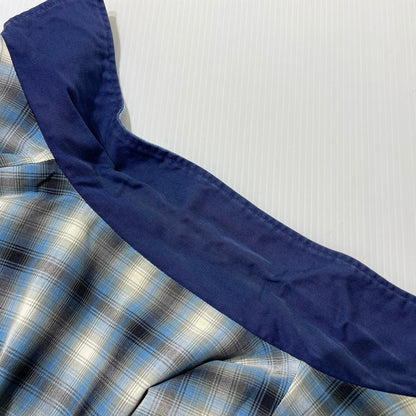 【中古品】【メンズ】 UNKNOWN TALON ZIP REVERSIBLE JACKET VINTGE タロンジップ リバーシブル ジャケット ライトアウター ヴィンテージ 145-261005-yo-01-teih サイズ：不明 カラー：チェック/ネイビー 万代Net店
