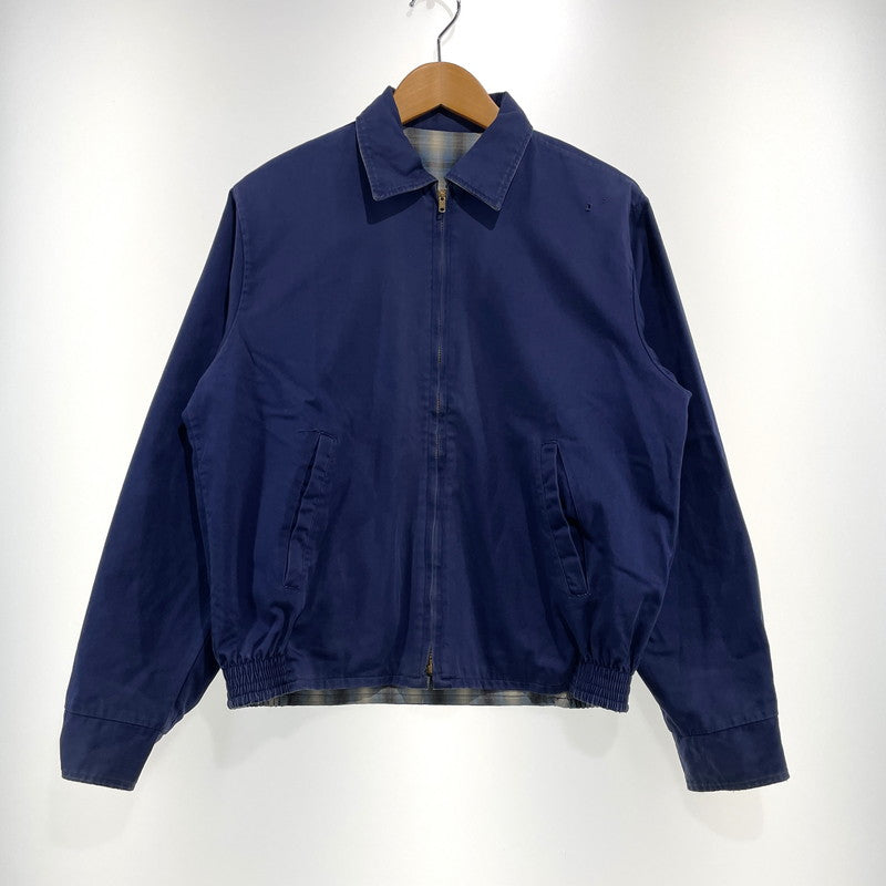 【中古品】【メンズ】 UNKNOWN TALON ZIP REVERSIBLE JACKET VINTGE タロンジップ リバーシブル ジャケット ライトアウター ヴィンテージ 145-261005-yo-01-teih サイズ：不明 カラー：チェック/ネイビー 万代Net店