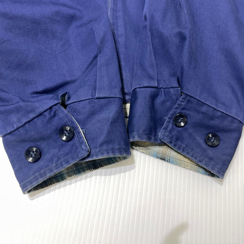 【中古品】【メンズ】 UNKNOWN TALON ZIP REVERSIBLE JACKET VINTGE タロンジップ リバーシブル ジャケット ライトアウター ヴィンテージ 145-261005-yo-01-teih サイズ：不明 カラー：チェック/ネイビー 万代Net店