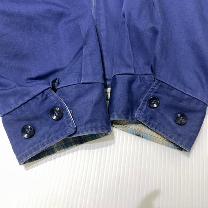 【中古品】【メンズ】 UNKNOWN TALON ZIP REVERSIBLE JACKET VINTGE タロンジップ リバーシブル ジャケット ライトアウター ヴィンテージ 145-261005-yo-01-teih サイズ：不明 カラー：チェック/ネイビー 万代Net店
