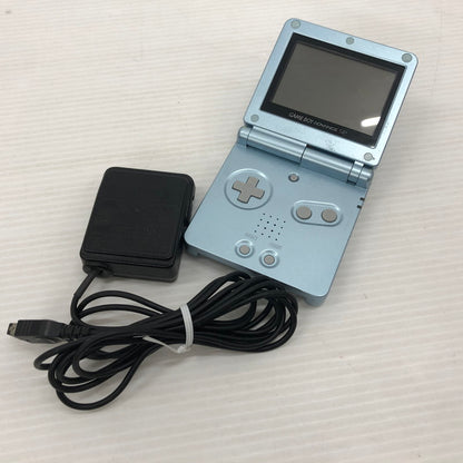 【中古品】 ゲームボーイアドバンス SP パールブルー 動作確認済み GBA 023-261001-ns-03-teih 万代Net店
