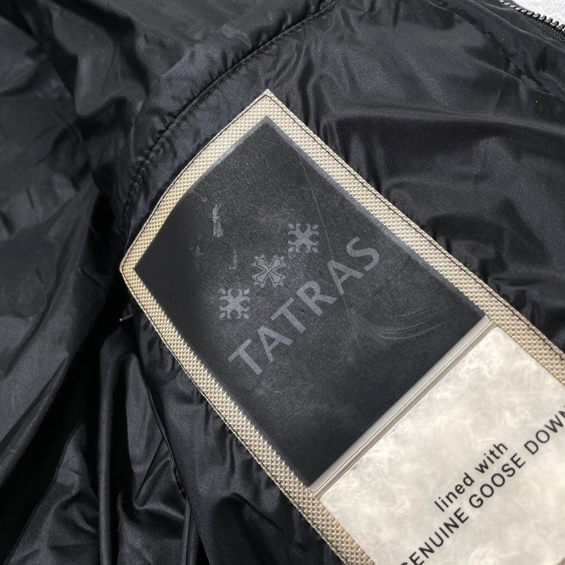 【中古品】【メンズ】 TATRAS タトラス BOESIO DOWN JACKET MTAT20A4566-D ボエシオ ダウンジャケット アウター 141-261005-yo-10-teih サイズ：03 カラー：ブラック 万代Net店