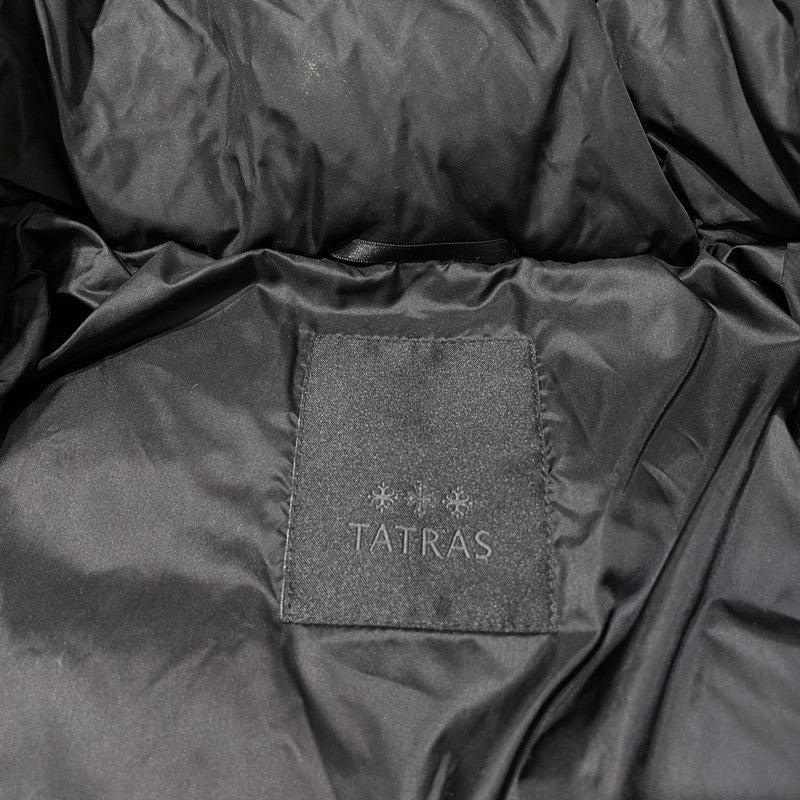 【中古品】【メンズ】 TATRAS タトラス BOESIO DOWN JACKET MTAT20A4566-D ボエシオ ダウンジャケット アウター 141-261005-yo-10-teih サイズ：03 カラー：ブラック 万代Net店