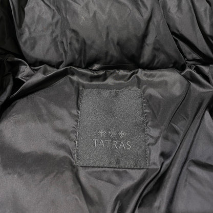 【中古品】【メンズ】 TATRAS タトラス BOESIO DOWN JACKET MTAT20A4566-D ボエシオ ダウンジャケット アウター 141-261005-yo-10-teih サイズ：03 カラー：ブラック 万代Net店