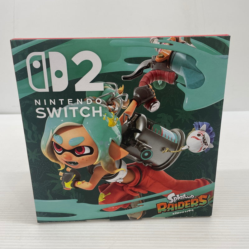 【未使用品】 Nintendo Switch2 スプラトゥーン レイダース セット ニンテンドースイッチ2 日本語.国内専用 本体 A01-314 035-261008-ns-12-tei 万代Net店