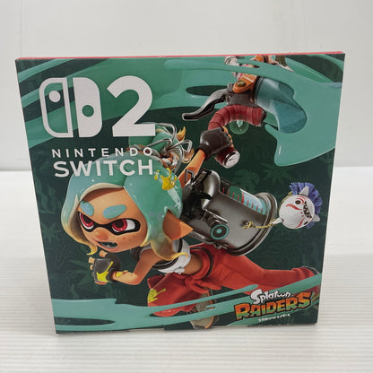 【未使用品】 Nintendo Switch2 スプラトゥーン レイダース セット ニンテンドースイッチ2 日本語.国内専用 本体 A01-314 035-261008-ns-12-tei 万代Net店
