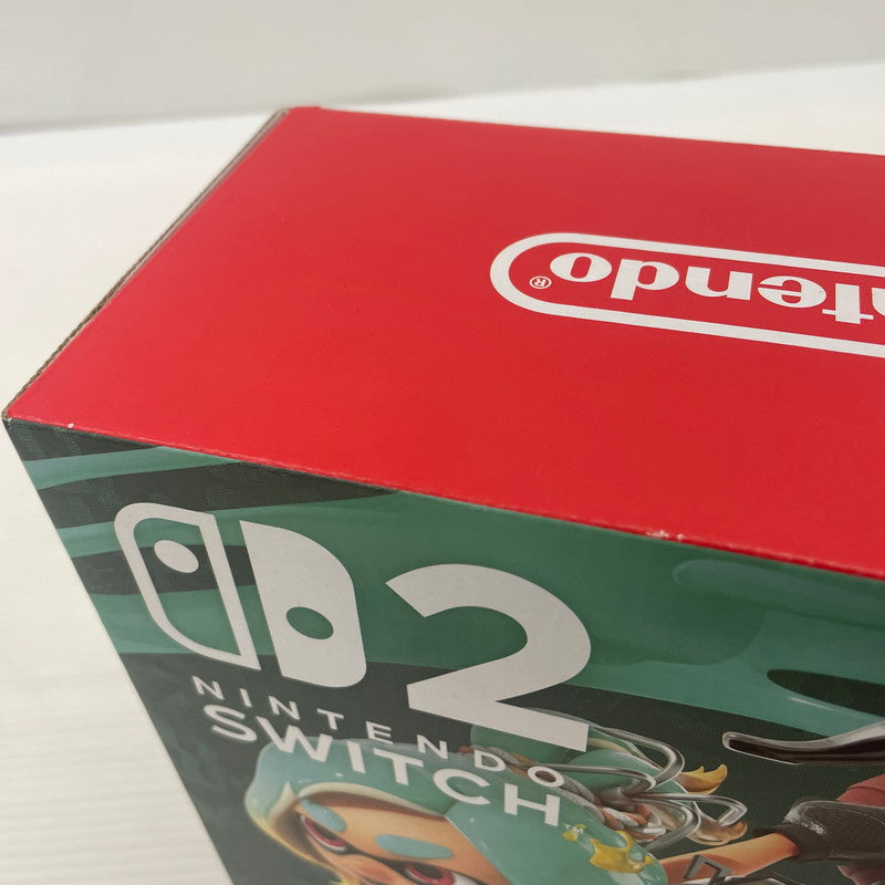 【未使用品】 Nintendo Switch2 スプラトゥーン レイダース セット ニンテンドースイッチ2 日本語.国内専用 本体 A01-314 035-261008-ns-12-tei 万代Net店