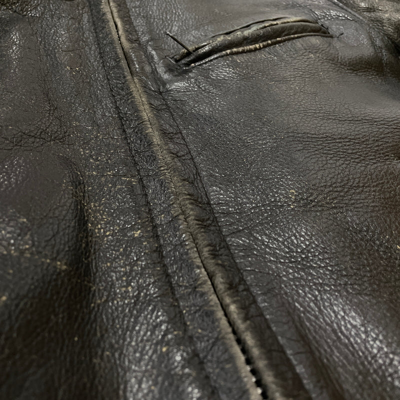 【現状渡し品】【メンズ】 SCHOTT ショット LEATHER RIDERS JACKET 1362502004 レザー ライダース ジャケット アウター 145-261004-sa-04-teih サイズ：34 カラー：ブラック 万代Net店