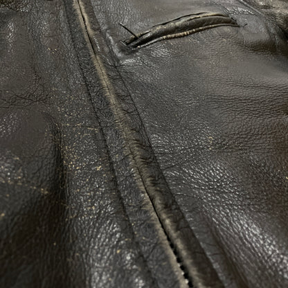 【現状渡し品】【メンズ】 SCHOTT ショット LEATHER RIDERS JACKET 1362502004 レザー ライダース ジャケット アウター 145-261004-sa-04-teih サイズ：34 カラー：ブラック 万代Net店