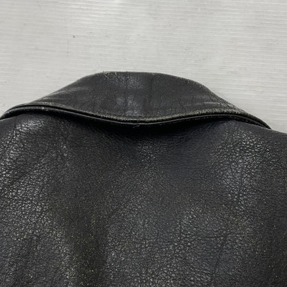 【現状渡し品】【メンズ】 SCHOTT ショット LEATHER RIDERS JACKET 1362502004 レザー ライダース ジャケット アウター 145-261004-sa-04-teih サイズ：34 カラー：ブラック 万代Net店