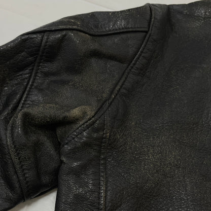 【現状渡し品】【メンズ】 SCHOTT ショット LEATHER RIDERS JACKET 1362502004 レザー ライダース ジャケット アウター 145-261004-sa-04-teih サイズ：34 カラー：ブラック 万代Net店