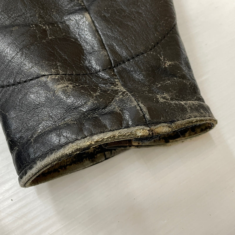 【現状渡し品】【メンズ】 SCHOTT ショット LEATHER RIDERS JACKET 1362502004 レザー ライダース ジャケット アウター 145-261004-sa-04-teih サイズ：34 カラー：ブラック 万代Net店