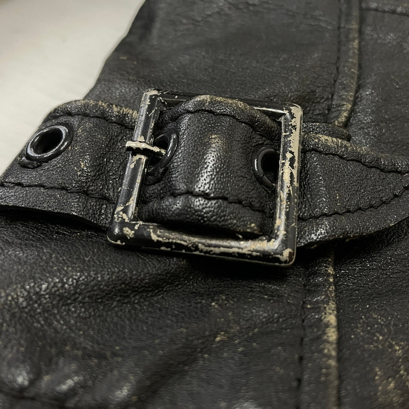 【現状渡し品】【メンズ】 SCHOTT ショット LEATHER RIDERS JACKET 1362502004 レザー ライダース ジャケット アウター 145-261004-sa-04-teih サイズ：34 カラー：ブラック 万代Net店