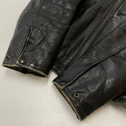 【現状渡し品】【メンズ】 SCHOTT ショット LEATHER RIDERS JACKET 1362502004 レザー ライダース ジャケット アウター 145-261004-sa-04-teih サイズ：34 カラー：ブラック 万代Net店