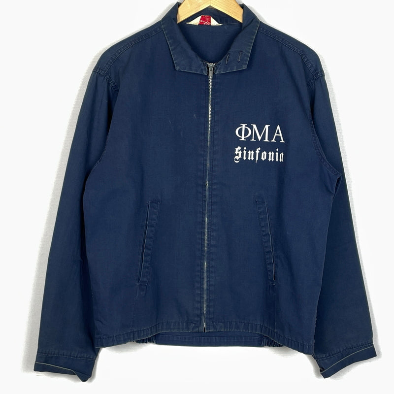 【中古品】【メンズ】 DAN RIVER ダン リバー 50’s-60's VINTAGE PHI MU ALPHA SWING TOP 50～60年代 ヴィンテージ ファイ ミュー アルファー スウィング アウター 145-261004-sa-13-teih サイズ：不明 カラー：ネイビー 万代Net店