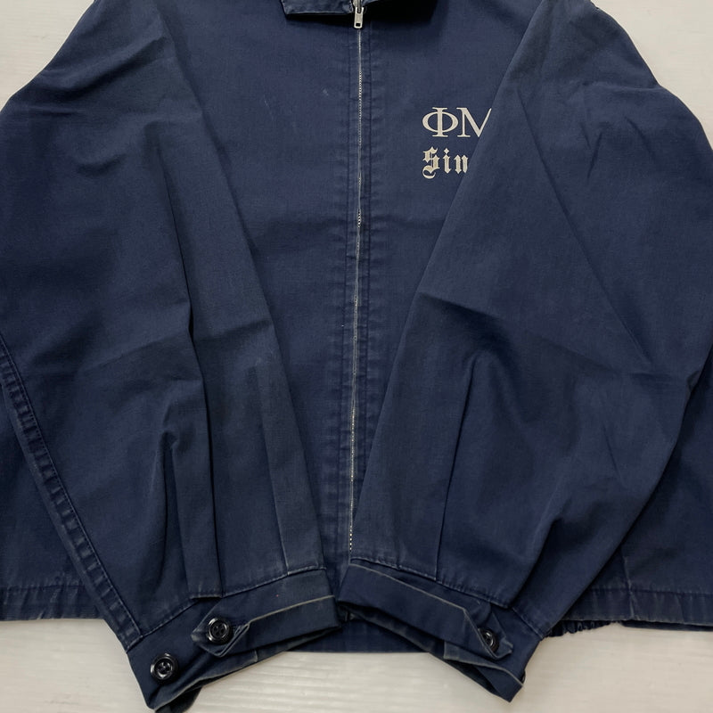 【中古品】【メンズ】 DAN RIVER ダン リバー 50’s-60's VINTAGE PHI MU ALPHA SWING TOP 50～60年代 ヴィンテージ ファイ ミュー アルファー スウィング アウター 145-261004-sa-13-teih サイズ：不明 カラー：ネイビー 万代Net店