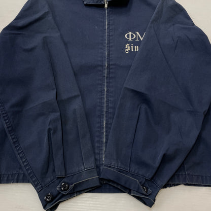 【中古品】【メンズ】 DAN RIVER ダン リバー 50’s-60's VINTAGE PHI MU ALPHA SWING TOP 50～60年代 ヴィンテージ ファイ ミュー アルファー スウィング アウター 145-261004-sa-13-teih サイズ：不明 カラー：ネイビー 万代Net店