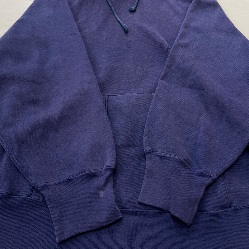 【現状渡し品】【メンズ】 CHAMPION チャンピオン 80’s VINTAGE REVERSE WEAVE WARMUP 80年代 ヴィンテージ リバース ウェーブ ウォーム アップ 長袖 トップス プルオーバーパーカー 145-261004-sa-20-teih サイズ：M カラー：パープル 万代Net店