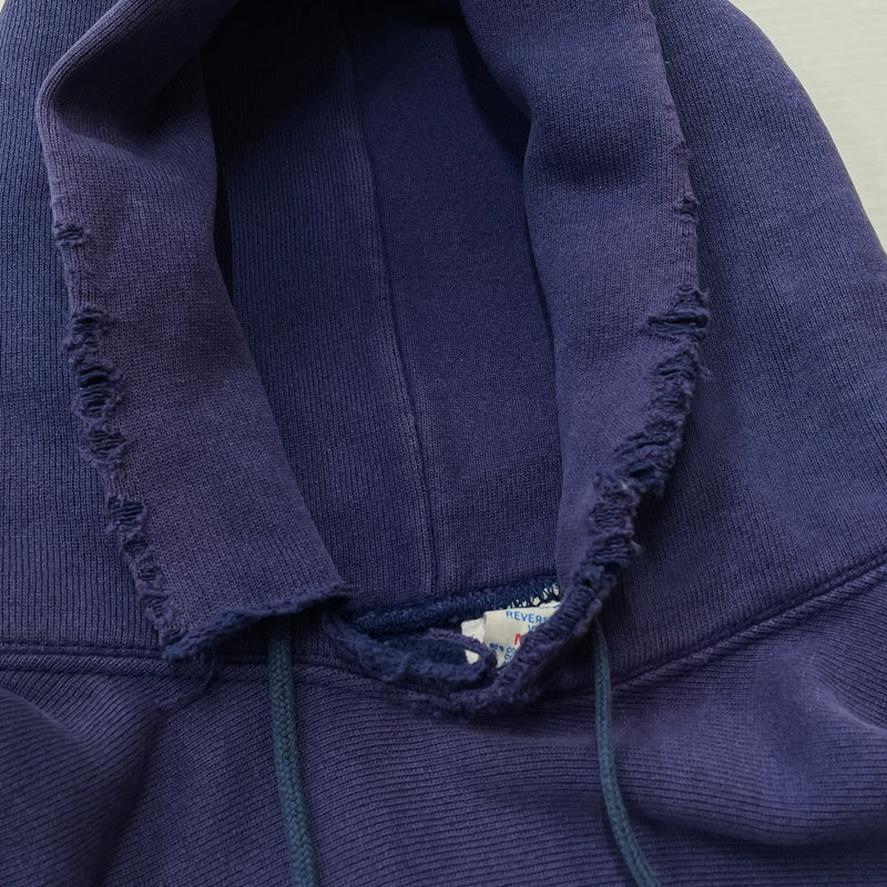 【現状渡し品】【メンズ】 CHAMPION チャンピオン 80’s VINTAGE REVERSE WEAVE WARMUP 80年代 ヴィンテージ リバース ウェーブ ウォーム アップ 長袖 トップス プルオーバーパーカー 145-261004-sa-20-teih サイズ：M カラー：パープル 万代Net店