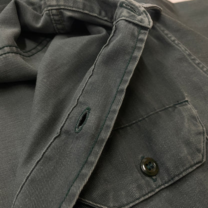 【現状渡し品】【メンズ】 OLD KENTUCKY オールド ケンタッキー 50’s-60’s VINTAGE WORK SHIRT 50～60年代 ヴィンテージ ワーク シャツ 長袖 トップス 145-261004-sa-15-teih サイズ：不明 カラー：カーキ 万代Net店