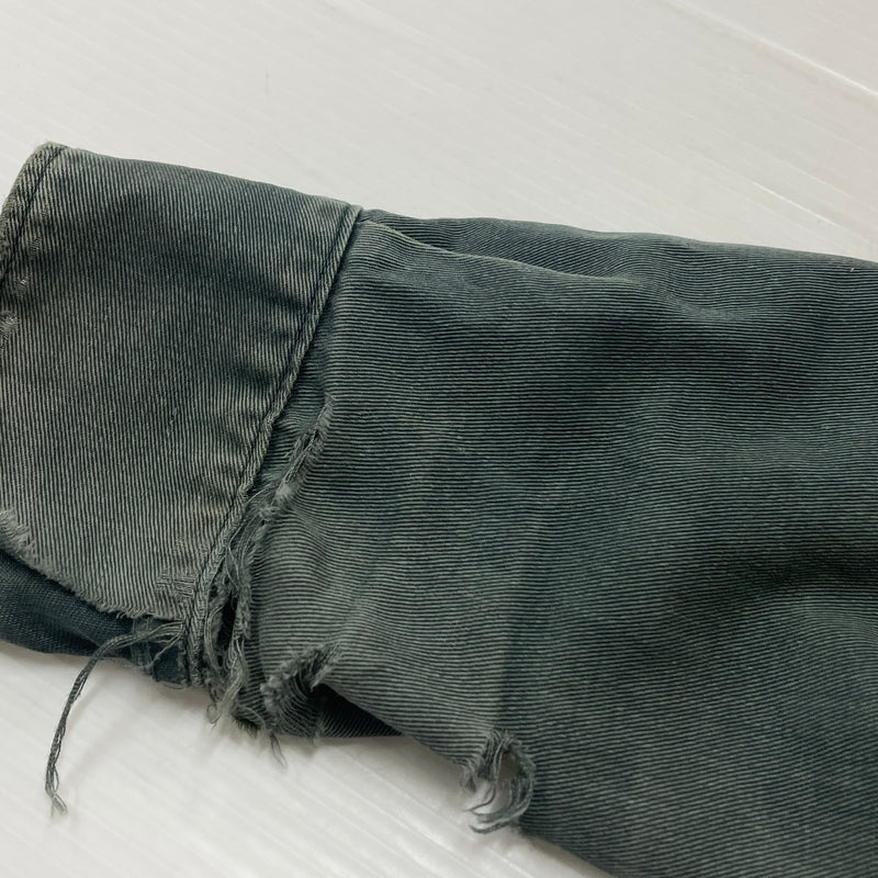 【現状渡し品】【メンズ】 OLD KENTUCKY オールド ケンタッキー 50’s-60’s VINTAGE WORK SHIRT 50～60年代 ヴィンテージ ワーク シャツ 長袖 トップス 145-261004-sa-15-teih サイズ：不明 カラー：カーキ 万代Net店